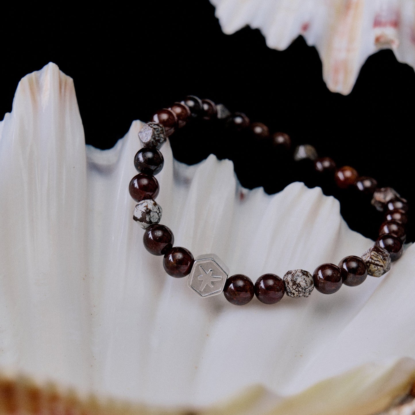 No.47 琥陽燎原|橙石榴石手環