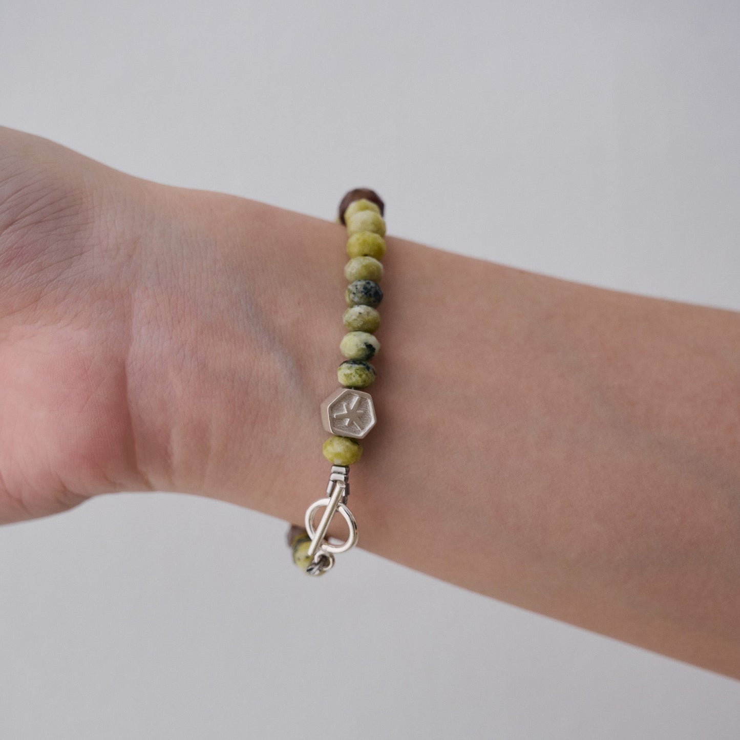 No.79 遠境|黃松石瑪瑙手鍊
