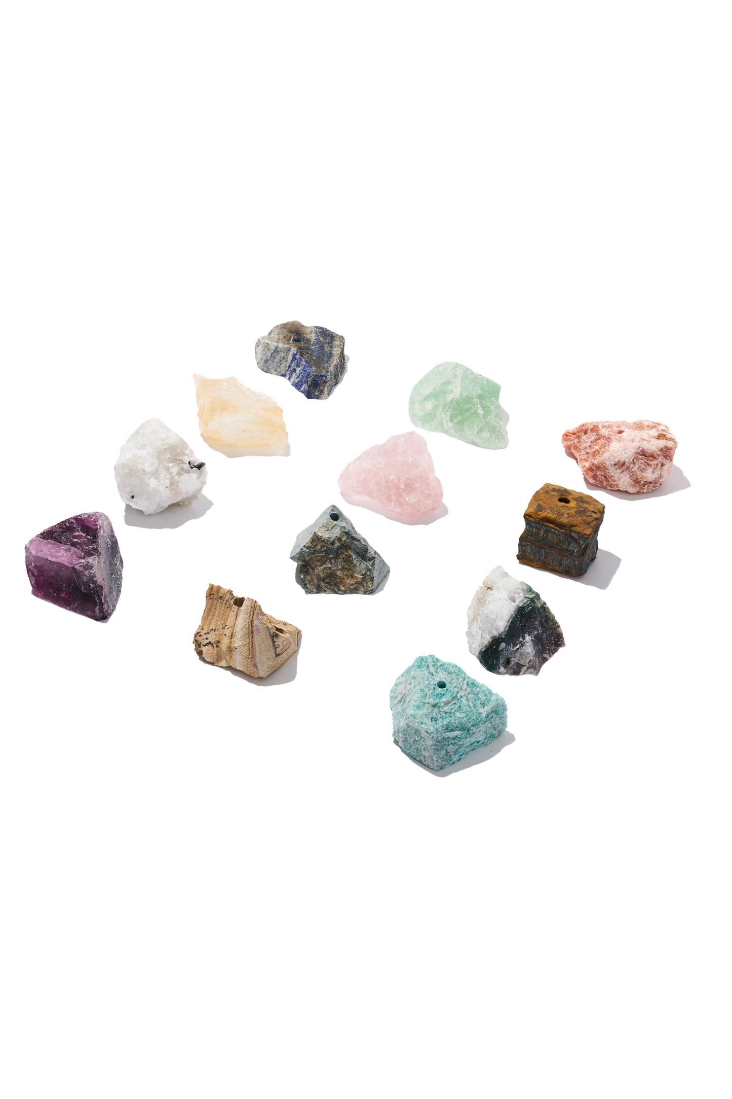 礦石吊卡禮包|綠螢石 礦石線香座