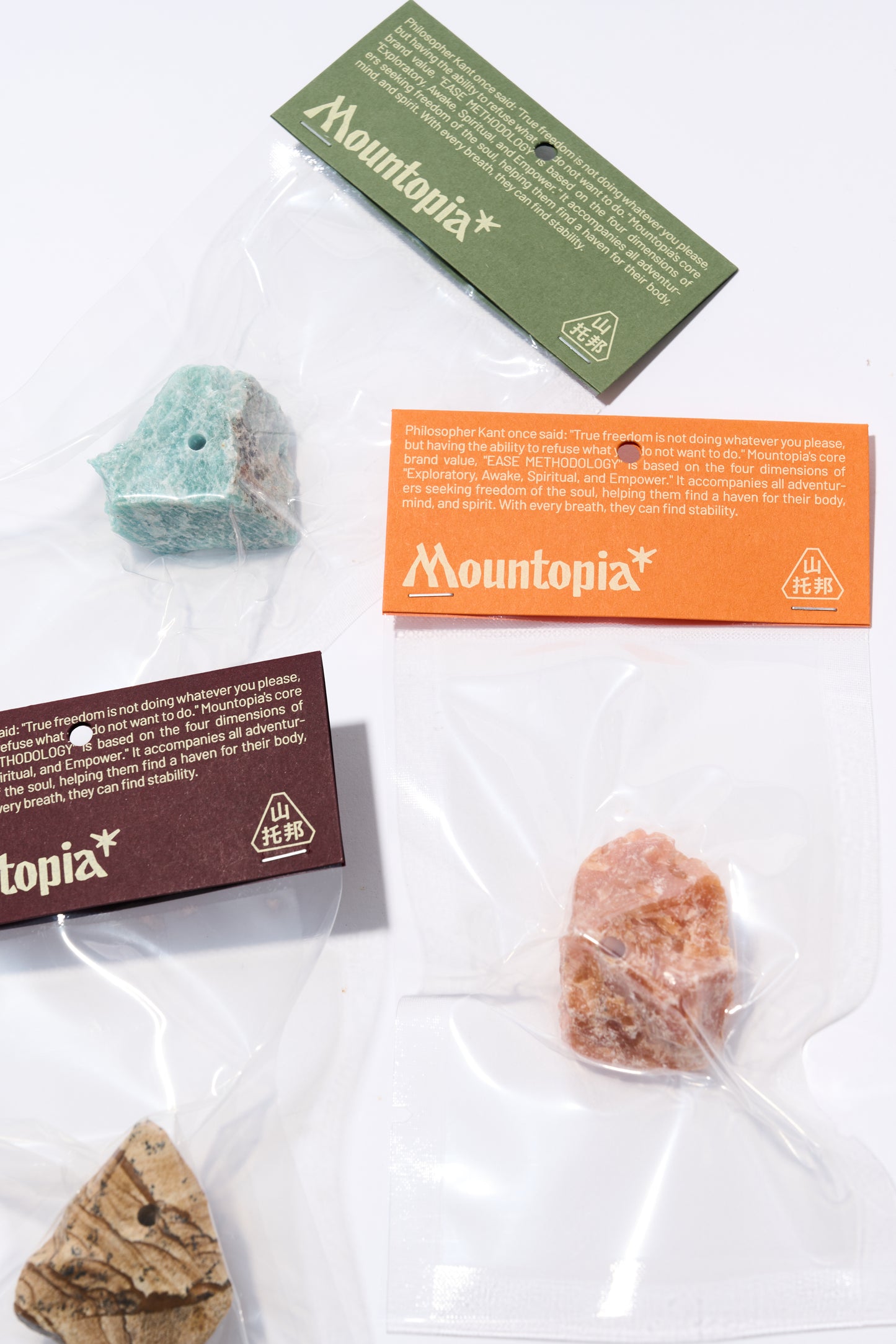 礦石吊卡禮包|水草瑪瑙 礦石線香座