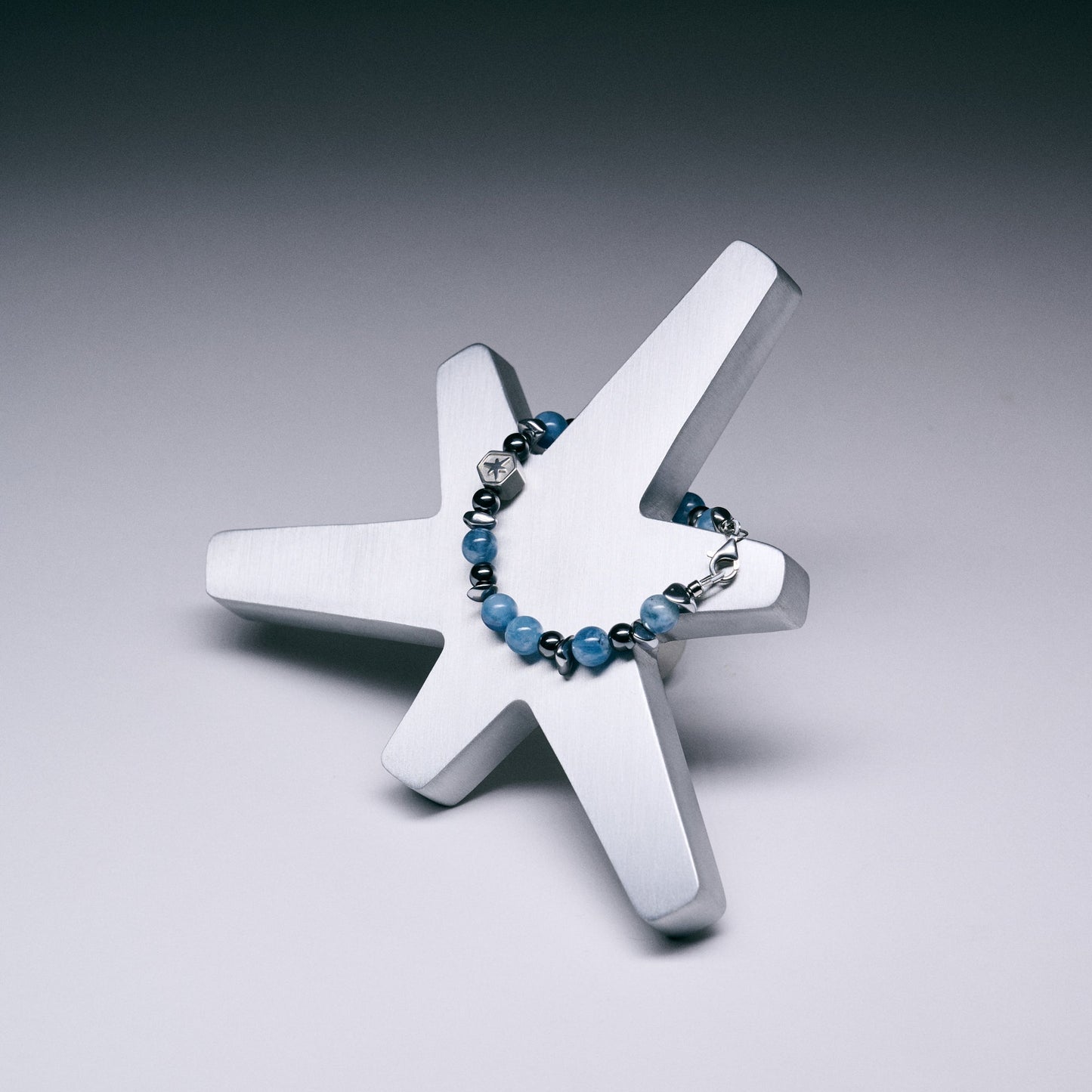 No.52 聲界|海藍寶赤鐵礦手鍊