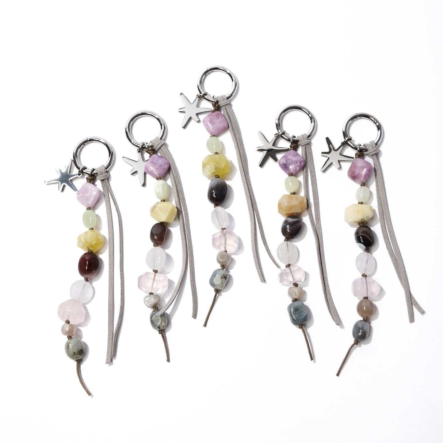 原礦吊飾｜晨園粉曦