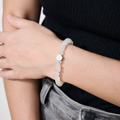 No.65 夢夜｜月光石歐泊手鍊