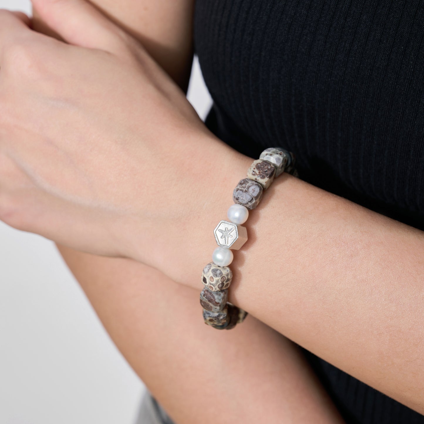 No.60 幻境｜星點碧玉珍珠手鍊