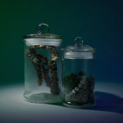 No.68 苔序｜綠碧璽金雲母手環
