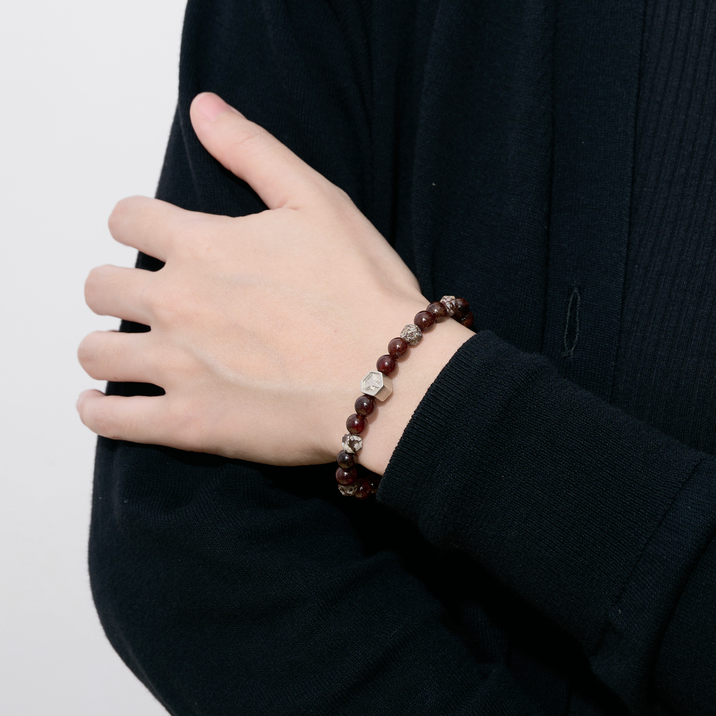 No.47 琥陽燎原｜橙石榴石手環